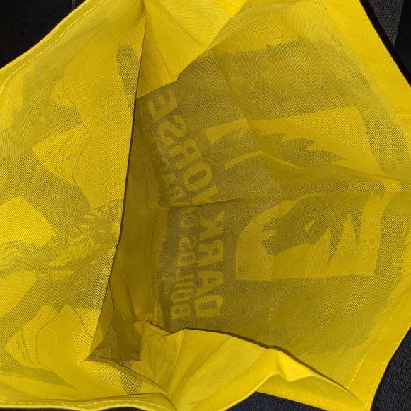 Dark Horse Yellow Tote Bag - Picture 3 of 3